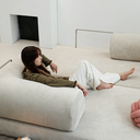 Sofa Sillon 3 Cuerpos Juego Living Estilo Teddy Premium