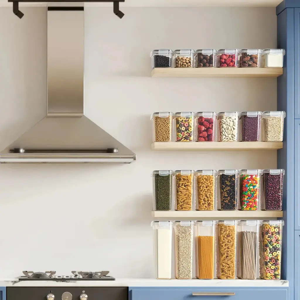 Juego X24 Frascos Hermeticos Recipientes Organizador Cocina® 