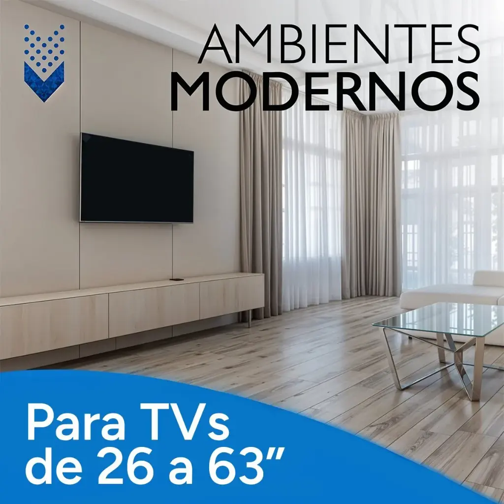 Soporte Tv Led Lcd 32-65 Pulgadas Para Pared Fijo 40kg. 