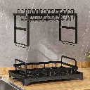 Escurridor Seca Platos Doble Metal Vajilla Dos Niveles Ql ®