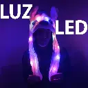 Gorro Niño Infantil Mueve Orejas Con Luces Led 