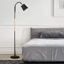 Lámpara De Pie Moderna Nórdica Flexible 1.5 Metros Calidad ® 