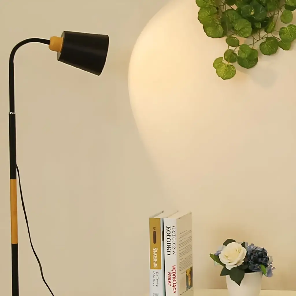 Lámpara De Pie Moderna Nórdica Flexible 1.5 Metros Calidad ® 