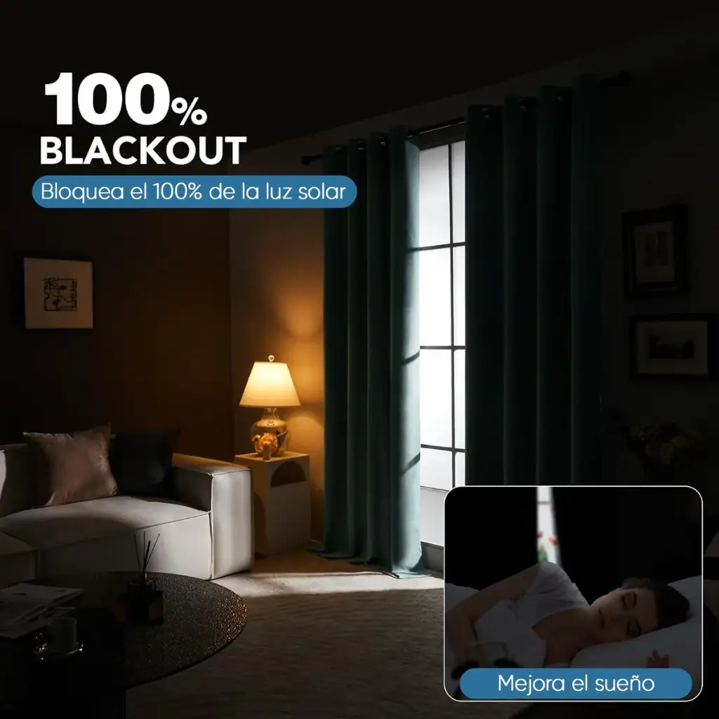 Cortina 100% Blackout Doble Faz Termica X2 Textura Tipo Lino 