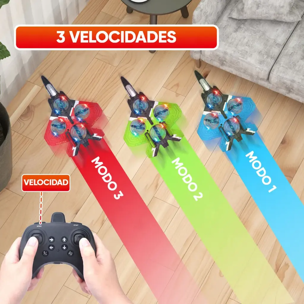 Avión A Control Remoto Volador Planeador De Espuma Juguete
