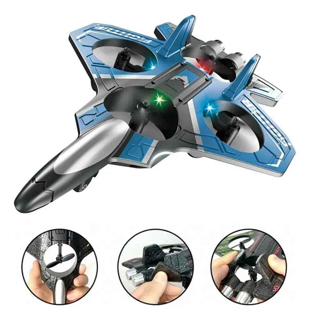 Avión A Control Remoto Volador Planeador De Espuma Juguete