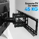 Soporte Articulado Movil Pared Tv Monitor De 32-80 Pulgadas® 