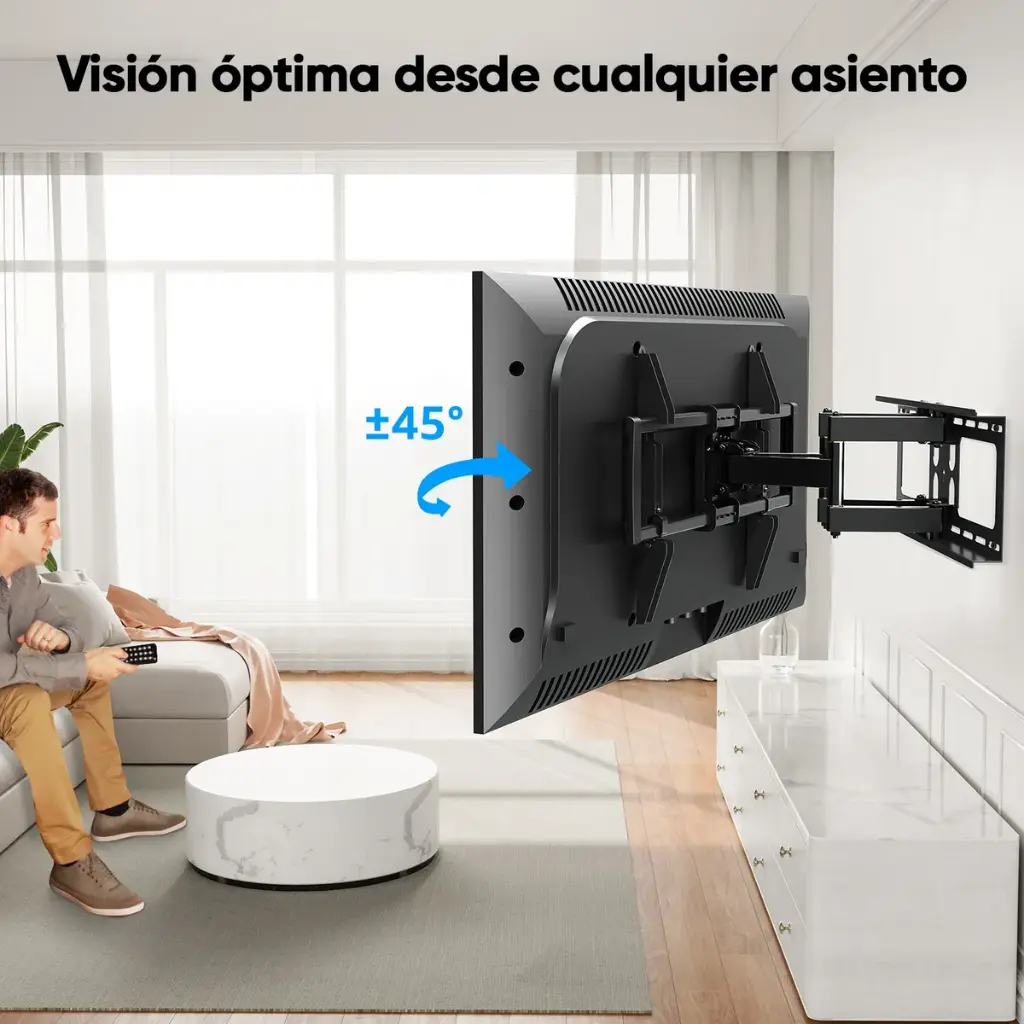 Soporte Articulado Movil Pared Tv Monitor De 32-80 Pulgadas® 