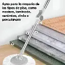 Mopa Giratoria Fuerte Y Duradera Escurridor En Metal