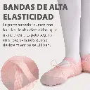 Zapatilla De Ballet Lona Entrenamiento Con Puntera Reforzada