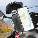 Soporte Universal Celular Ajustable Moto Bicicleta Protector 