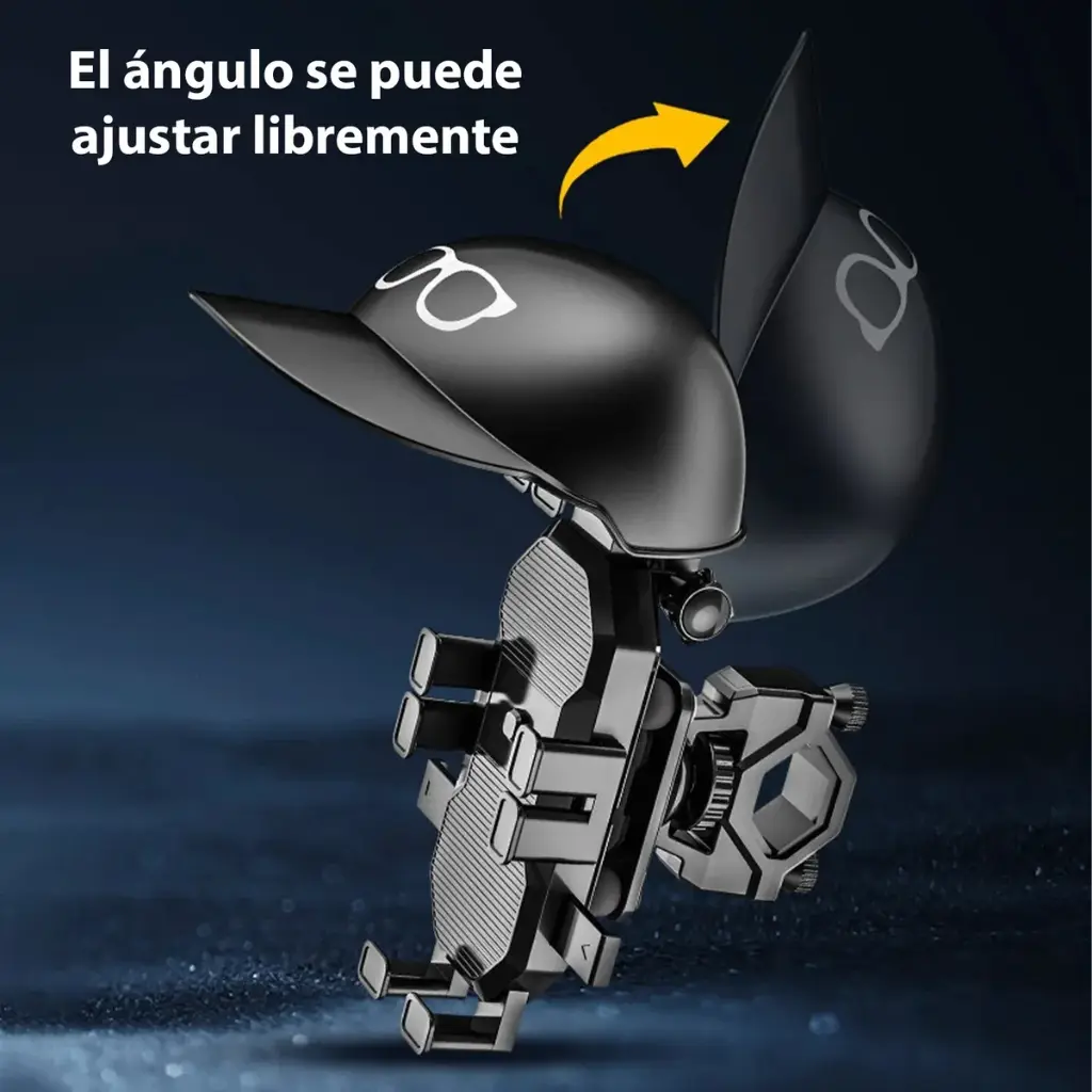 Soporte Universal Celular Ajustable Moto Bicicleta Protector 