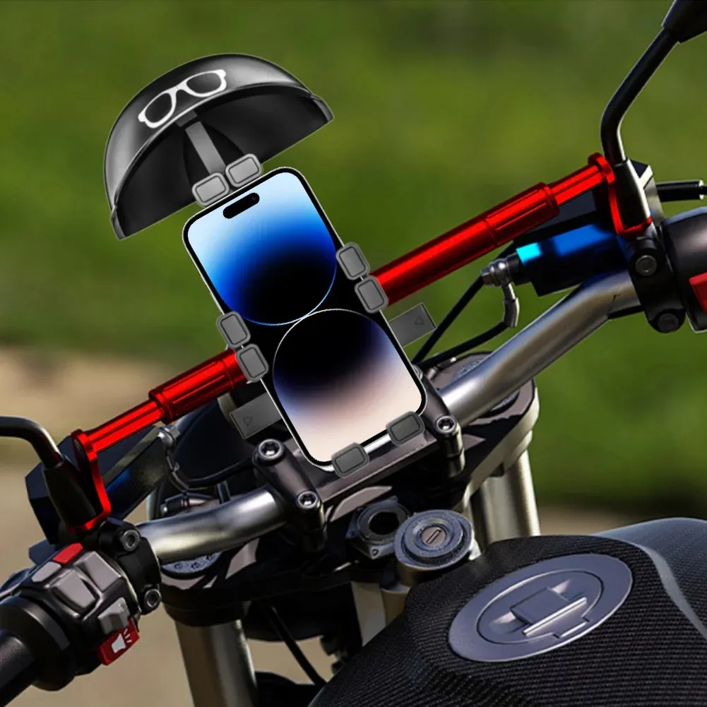 Soporte Universal Celular Ajustable Moto Bicicleta Protector 