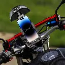 Soporte Universal Celular Ajustable Moto Bicicleta Protector 