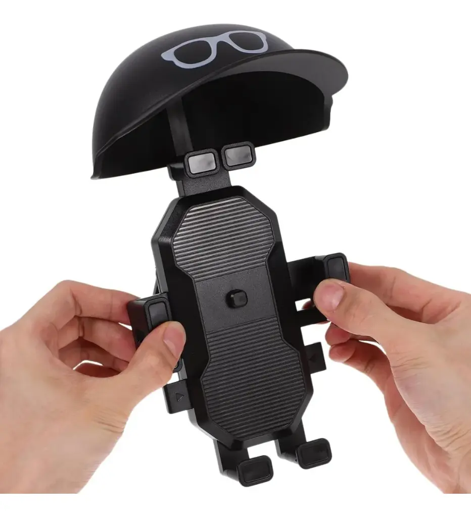 Soporte Universal Celular Ajustable Moto Bicicleta Protector 