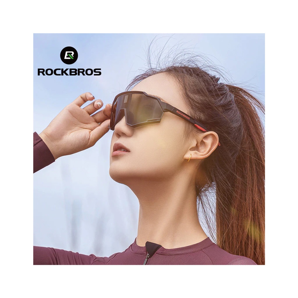 Lentes Deportivos Rockbros Chip Inteligente Fotocromatico Uv