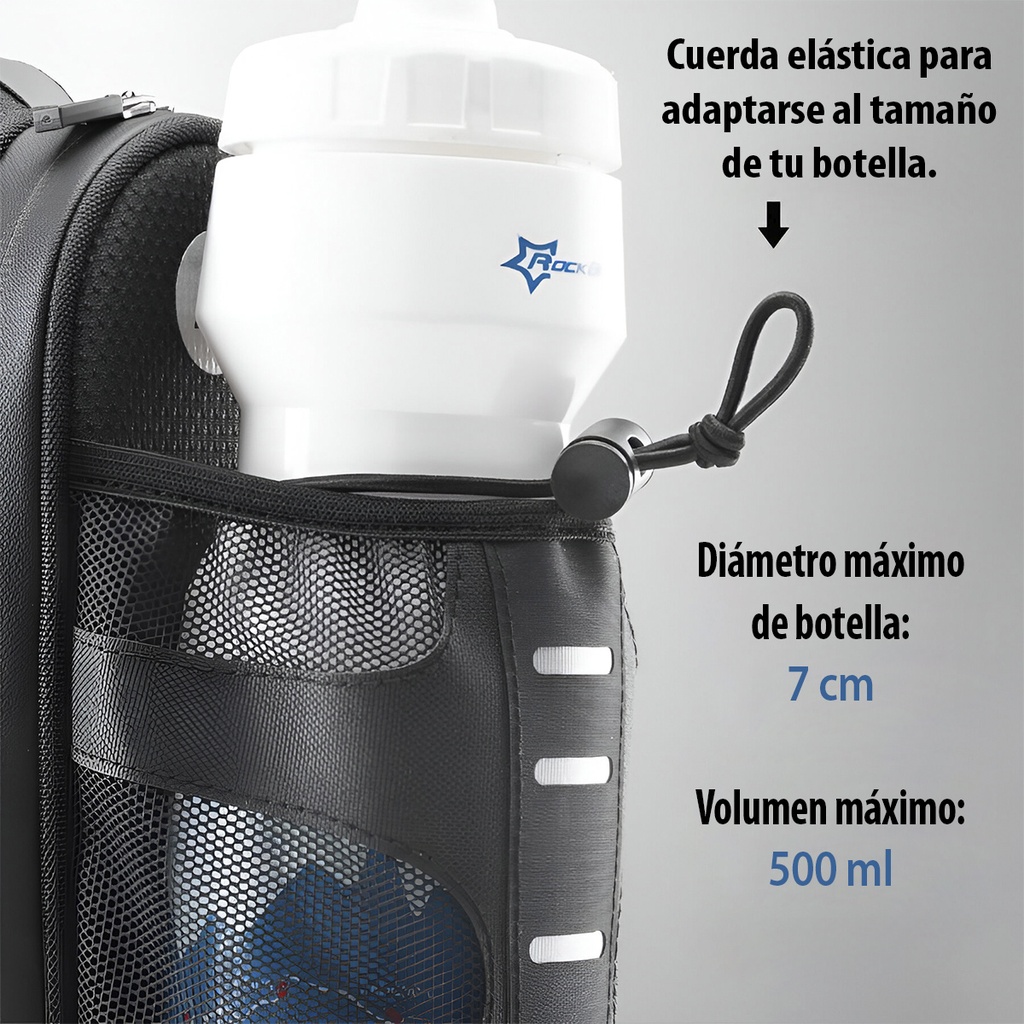 Bolso Rockbros Para Debajo Del Asiento Con Soporte Para Cara