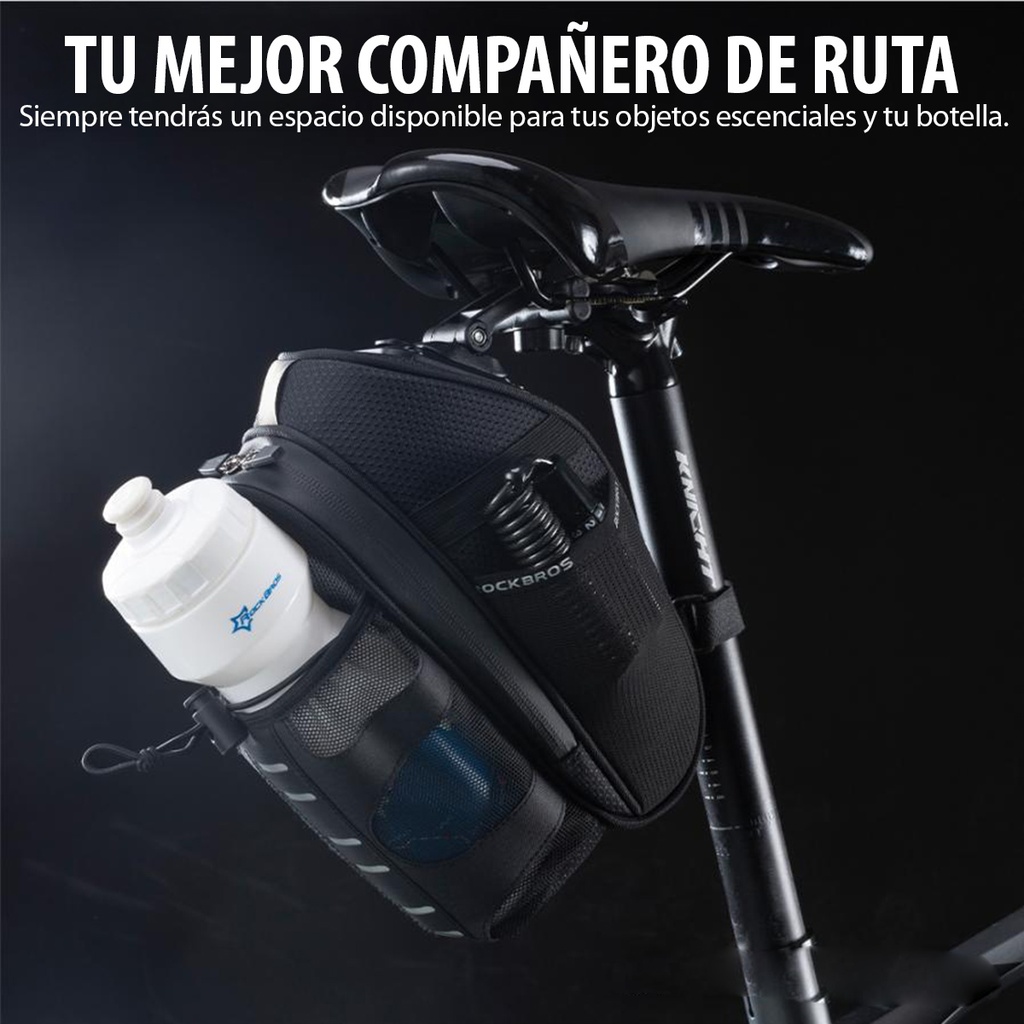 Bolso Rockbros Para Debajo Del Asiento Con Soporte Para Cara