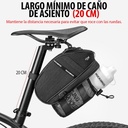 Bolso Rockbros Para Debajo Del Asiento Con Soporte Para Cara