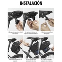 Bolso Rockbros Para Debajo Del Asiento Con Soporte Para Cara