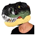 Mascara Dinosaurio Jurassic Luces Y Sonido Halloween