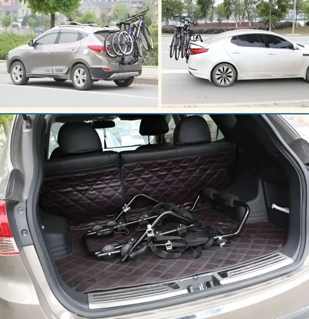 Soporte Porta Bicicleta Auto 1-2 Bicicleta Carrier Cf-4009
