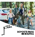 Soporte Para Bicicleta Para Enganche De Bola De Trailer 3/5