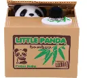 Alcancía Para Niños Automatica Panda Caja Ahorro Movimiento