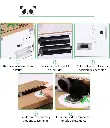 Alcancía Para Niños Automatica Panda Caja Ahorro Movimiento