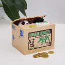 Alcancía Para Niños Automatica Panda Caja Ahorro Movimiento