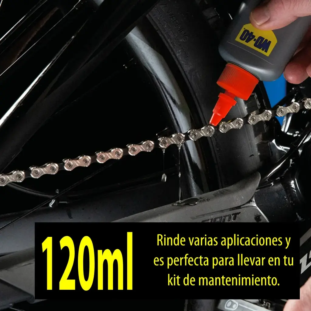 Lubricante Aceite Para Cadena Bicicleta 120ml Rockbros Wd40