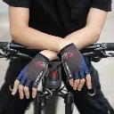 Guantes Ciclismo Rockbros De Medio Dedo Con Gel Acolchado