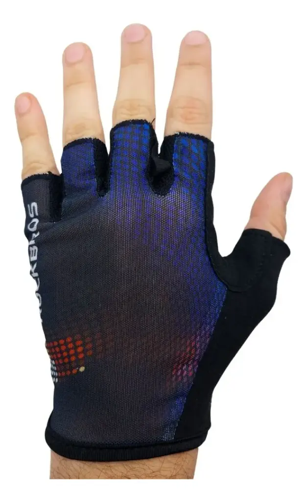 Guantes Ciclismo Rockbros De Medio Dedo Con Gel Acolchado