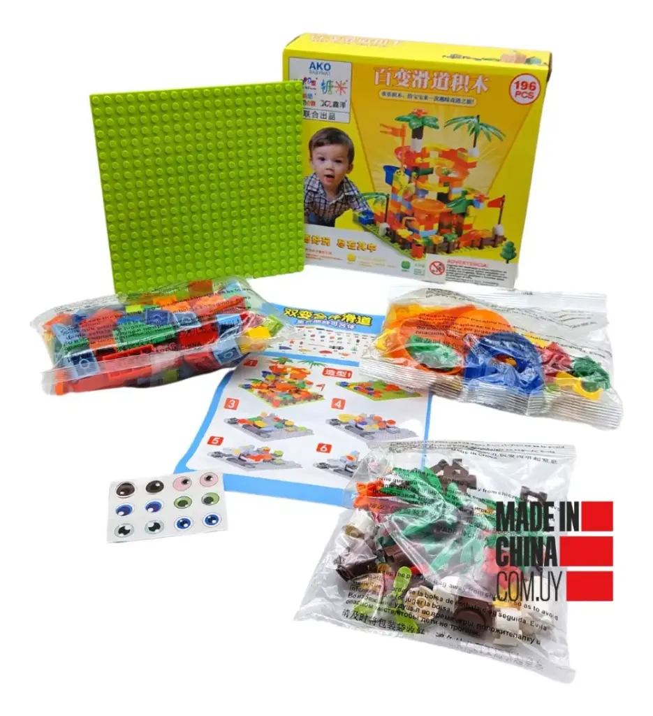 Juego De Bloques Para Armar De Bolitas Para Niños