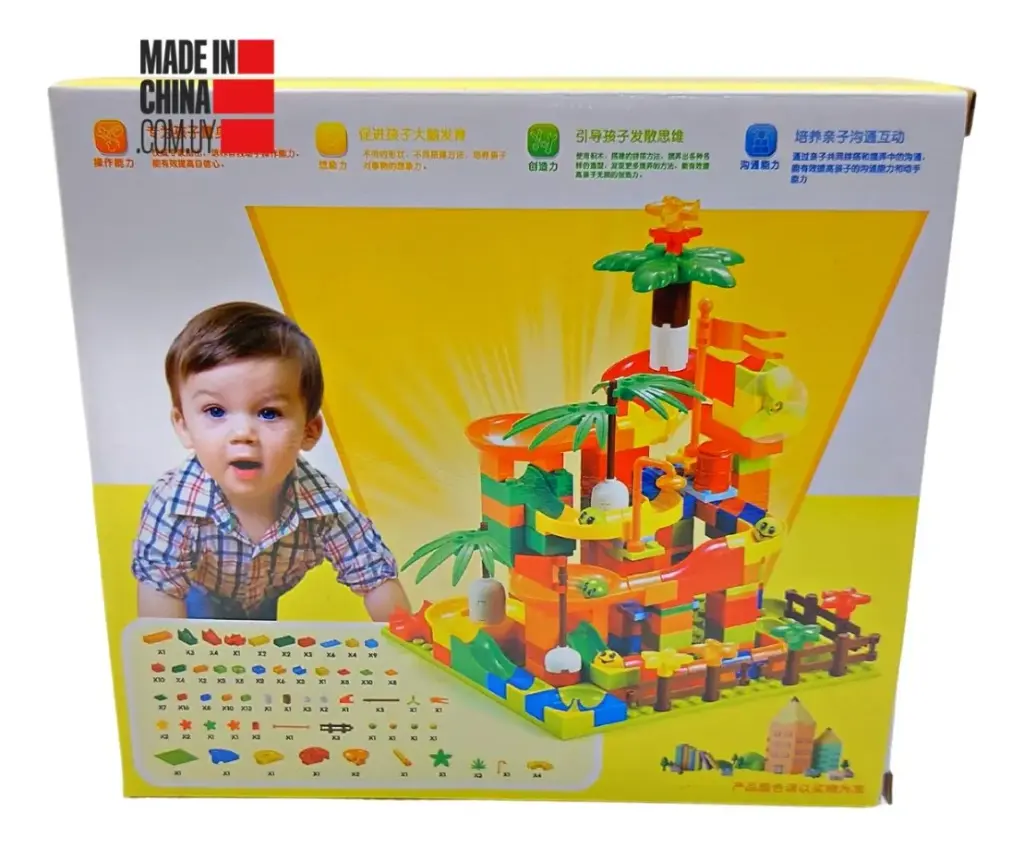 Juego De Bloques Para Armar De Bolitas Para Niños