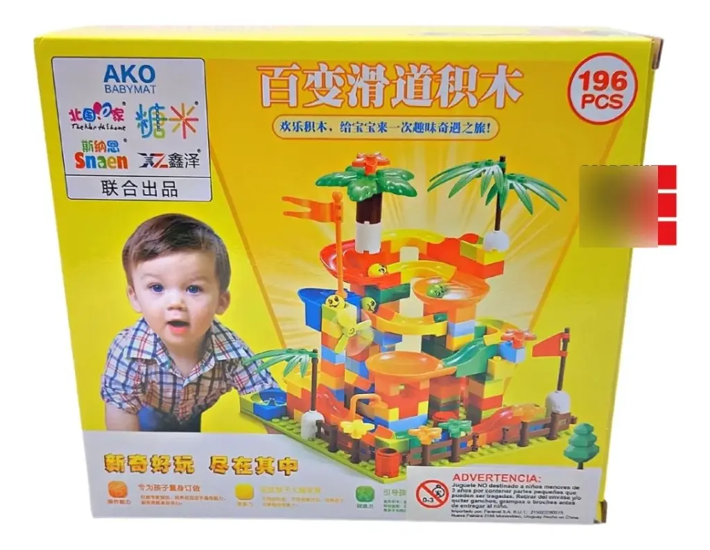 Juego De Bloques Para Armar De Bolitas Para Niños