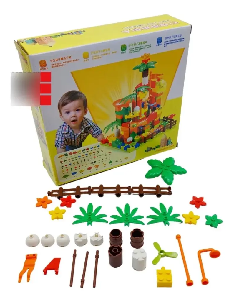 Juego De Bloques Para Armar De Bolitas Para Niños