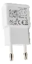 Ficha Cargador Para Carga Rápida 2.1a Hyt Pared Usb Blanco