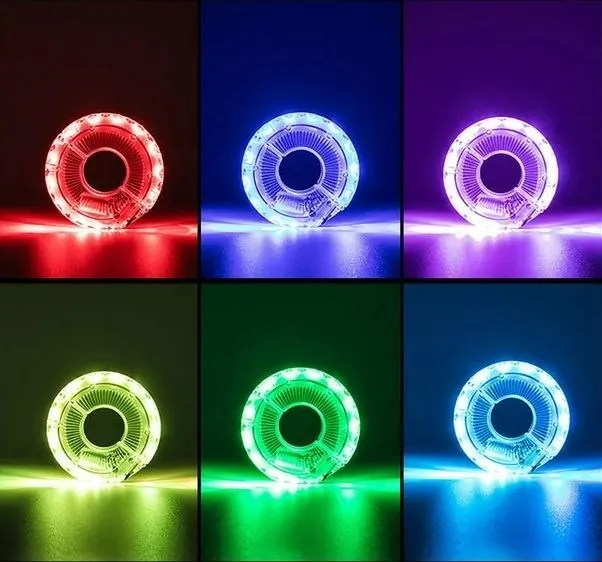 Luz Led Rockbros Para Ruedas De Bicicletas