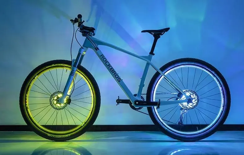 Luz Led Rockbros Para Ruedas De Bicicletas