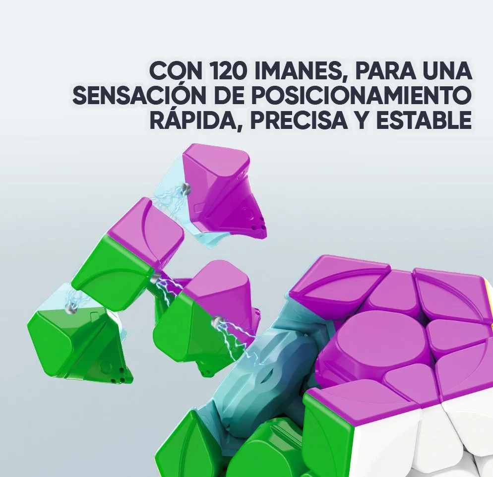 Cubo De Rubik Qiyi Qiheng S2 Megaminx M (magnético)