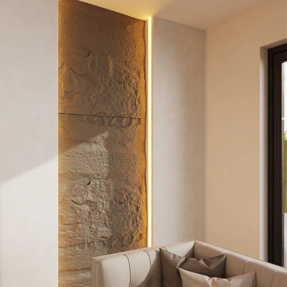 Placa Revestimiento Pared Interior Decoracion Simil Piedra 