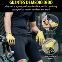 Guantes Medio Dedo Rockbros Ciclismo Ventilados Deportivos