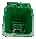 Contenedor Tacho De Basura Con Pedal 240 Litros Reciclaje