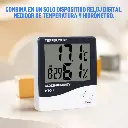 Reloj Termometro Temperatura Higrometro Humedad Alarma Ql ®