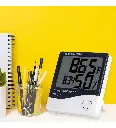 Reloj Termometro Temperatura Higrometro Humedad Alarma Ql ®