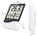 Reloj Termometro Temperatura Higrometro Humedad Alarma Ql ®