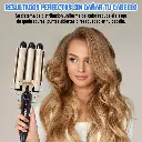 Buclera Rizador Ondulador Triple Barril Ondas Pelo Cabello ®