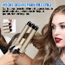 Buclera Rizador Ondulador Triple Barril Ondas Pelo Cabello ®