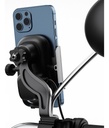 Soporte De Celular Moto Con Cargador Usb Aluminio Bicicletas Para Espejo